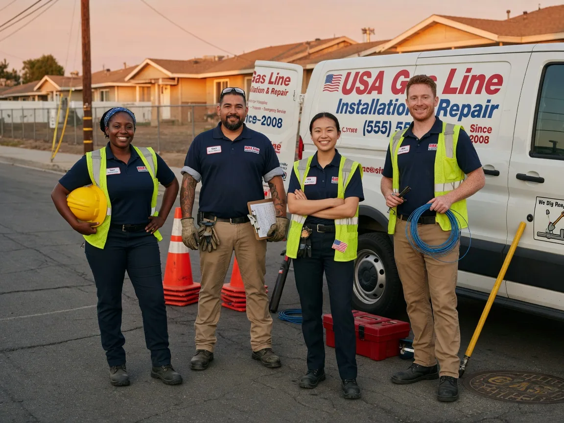 Gas Line Installation company in Wever, IA